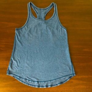 Lululemon blue workout top